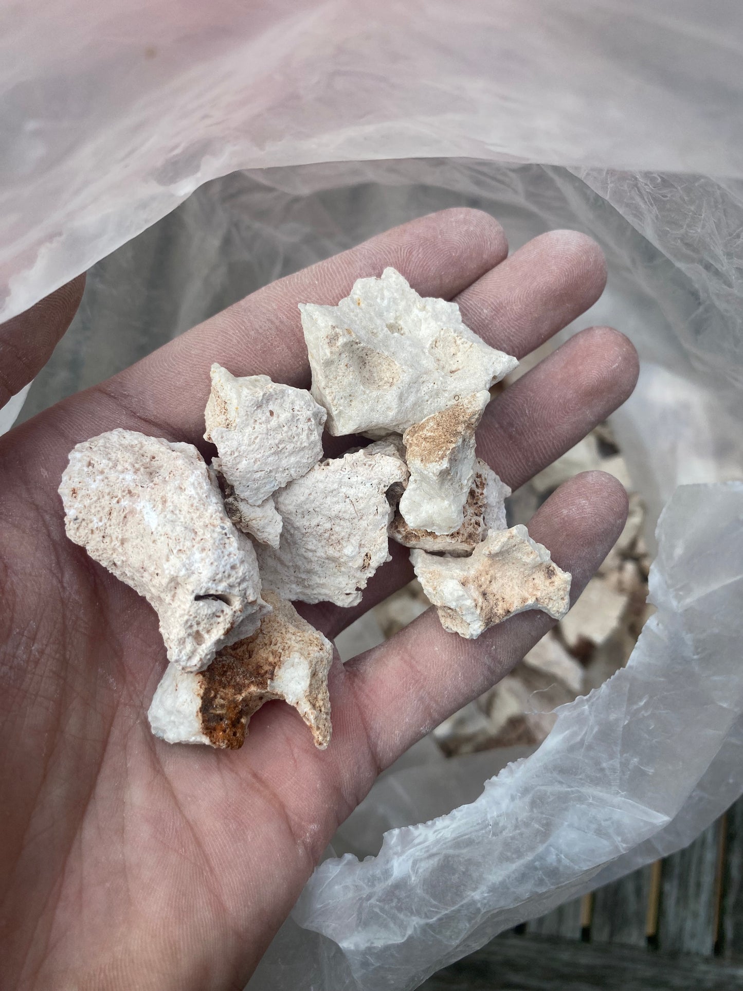 Limestone Rocks & Crushed Limestone